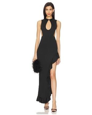 superdown Frany Backless Maxi Dress - Black