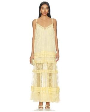 Tularosa Gracie Maxi Dress - Metallic