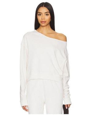 Lamade Maggie Off Shoulder Pullover - White
