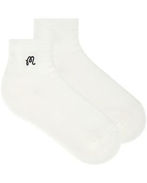 Malbon Capri Ankle Sock - White