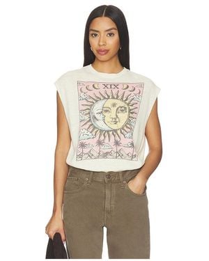 Spiritual Gangster Power Of Sun Shore Tank Top - Natural
