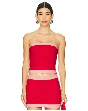 Lovers + Friends Eliza Top - Red