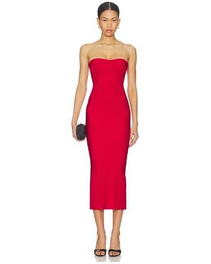 superdown Ethelyn Midi Dress - Red