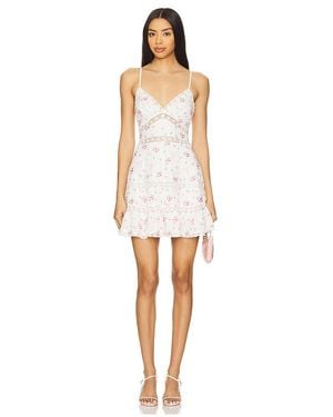 LoveShackFancy Solbina Dress - White