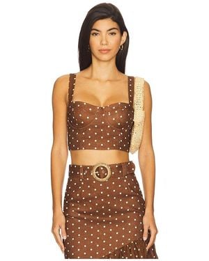 Cara Cara Claudine Top - Orange