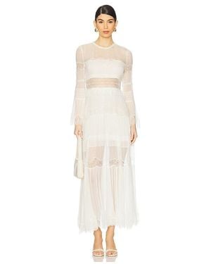 LoveShackFancy Rosney Dress - White