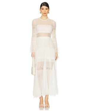 LoveShackFancy Rosney Dress - White