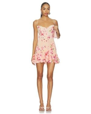 Rococo Sand Ruffle Mini Dress - Multicolor
