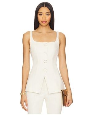 Veronica Beard Liana Top - White