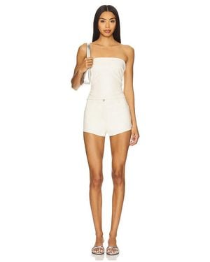 superdown Set Shorts Kayla En Color Ivory Talla En - Blanco