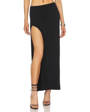Indah Kira Maxi Skirt - Black