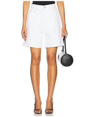 DL1961 Taylor High Rise Short - White