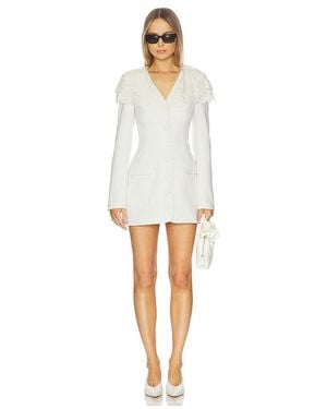 Stone Cold Fox X Revolve Bonnie Blazer Dress - White