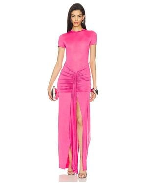 MOTHER OF ALL Viola T-Shirt Jersey Dress - Pink
