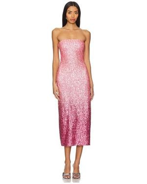 LoveShackFancy Stasia Dress - Red