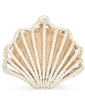 Aranaz Oskola Leather Clutch - Natural