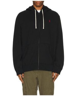 Polo Ralph Lauren Full Zip Hoodie - Black