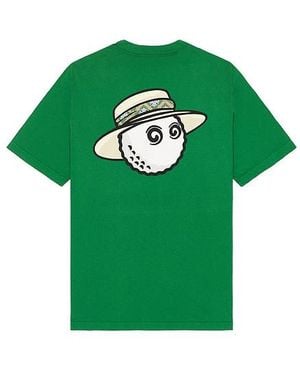Malbon Golf Vacation Club Tee - Green