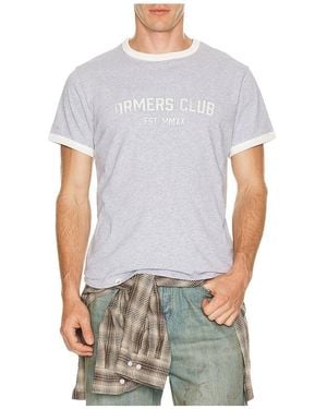 DRMERS CLUB Practice Ringer Tee - White