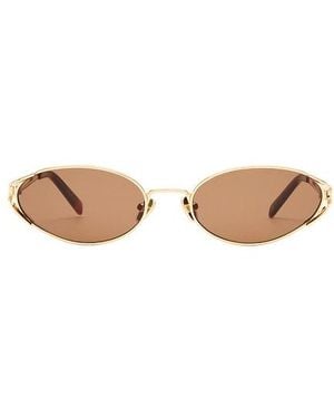 Luv Lou The Paloma Sunglasses - Metallic