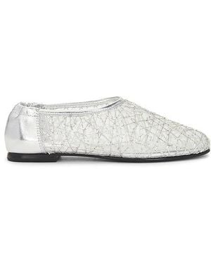 Jonathan Simkhai Eden Ballet Flat - White