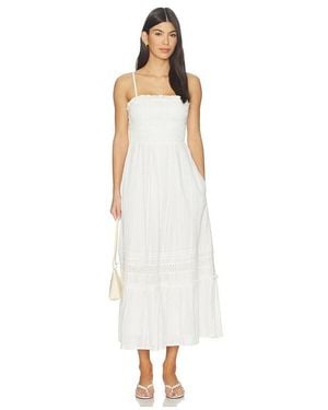 Cleobella Vestido Magnolia En Talla (También En Xs, S, M) - Blanco