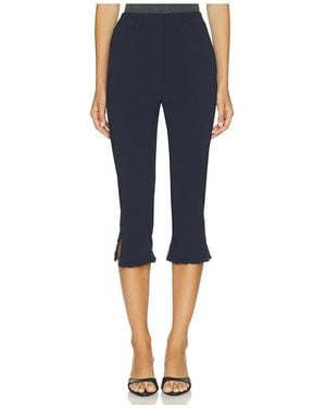 Astr Linda Capri Pants - Blue