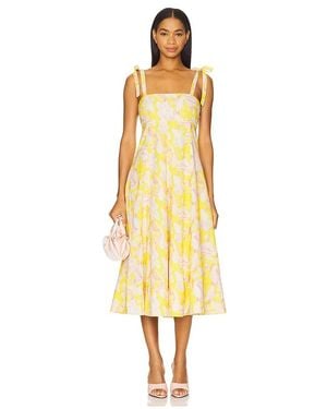 Astr Shiann Dress - Yellow