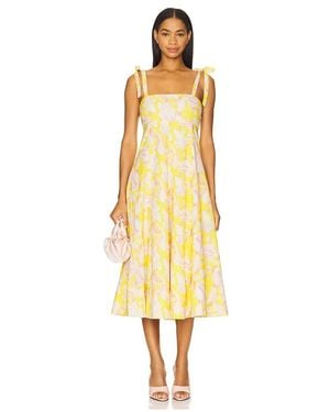 Astr Shiann Dress - Yellow