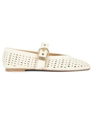 Dolce Vita Zapatillas De Ballet Mikel En Color Crema Talla (También En 6, 6.5, 7, 7.5, 8, 8.5, 9, 9.5) - Blanco