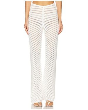 Devon Windsor Camille Pant - White