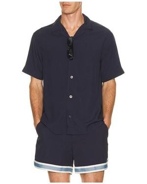 CHE Valbonne Button Down Shirt - Blue