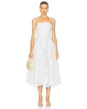 Jonathan Simkhai Midi-Kleid Audrey - Weiß