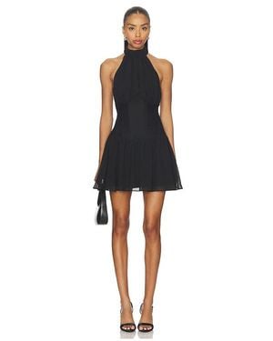 MORE TO COME Martina Mini Dress - Black