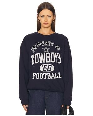 Junk Food Cowboys Property Crew Sweatshirt - Blue