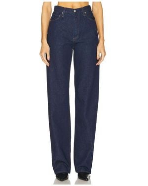 PAIGE Sawyer Wide Leg Jeans - Blue