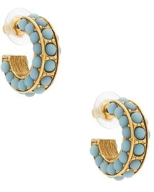 Elizabeth Cole Aira Earrings - Blue