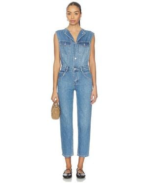Free People X We The Free All You Need Denim Coverall - Blue