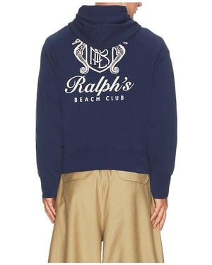 Polo Ralph Lauren Beach Club Hoodie - Blue