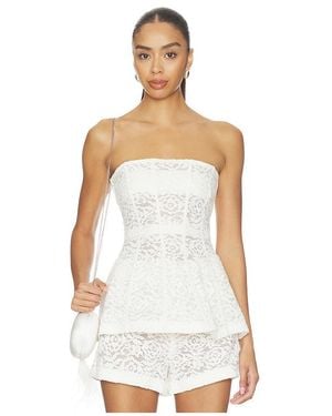 V. Chapman Rebecca Top - White
