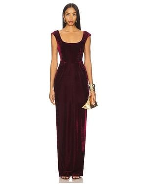SAU LEE Kleid Brooke - Rot