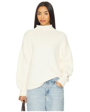 Free People X We The Free Torres Roll Neck Jumper - White