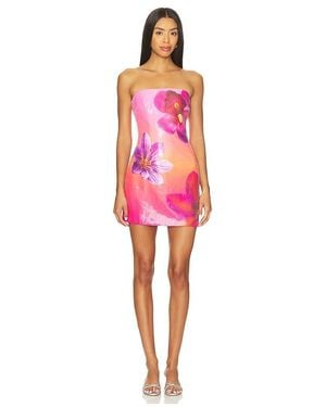 Runaway the Label Ibiza Mini Dress - Red