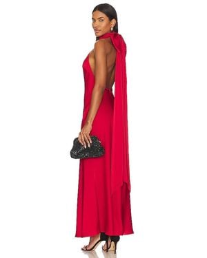 Misha X Revolve Evianna Gown - Red