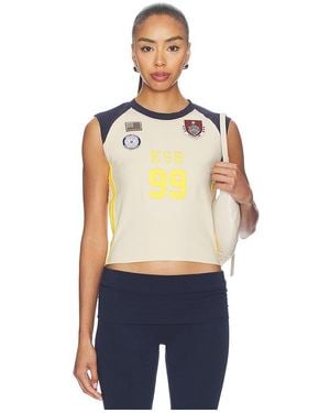 Ksubi Ksb Baby Tank Top en Beige - Bleu