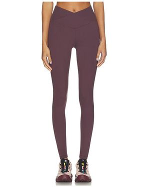 WellBeing + BeingWell Flowwell Callista Crossover Legging - Red