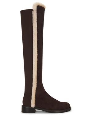 Stuart Weitzman 5050 Cozy Gisele Boot - Brown