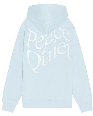 Museum of Peace & Quiet Warped Hoodie - Blue