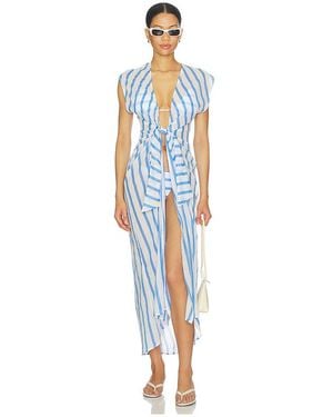 ViX Ropa Playa Sasha En Talla (También En Xs, S, M, Xl) - Azul