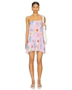 Show Me Your Mumu Minivestido Ooo En Color Rubor Talla En - Rojo
